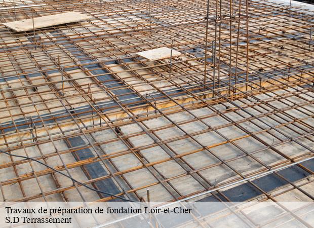 Travaux de préparation de fondation 41 Loir-et-Cher  S.D Terrassement 