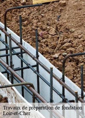 Travaux de préparation de fondation 41 Loir-et-Cher  S.D Terrassement 