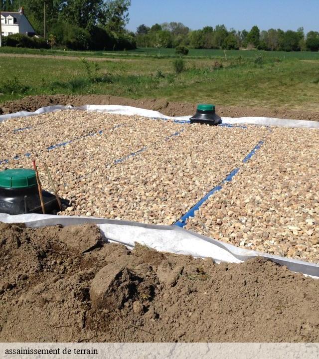 assainissement de terrain 41 Loir-et-Cher  S.D Terrassement 