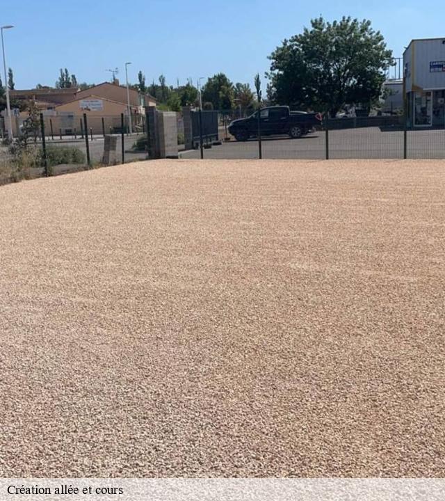 Création allée et cours 41 Loir-et-Cher  S.D Terrassement 