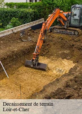 Decaissement de terrain 41 Loir-et-Cher  S.D Terrassement 
