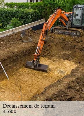 Decaissement de terrain  lamotte-beuvron-41600 S.D Terrassement 