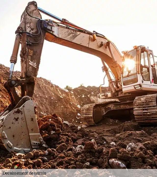 Decaissement de terrain  membrolles-41240 S.D Terrassement 