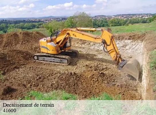 Decaissement de terrain  nouan-le-fuzelier-41600 S.D Terrassement 