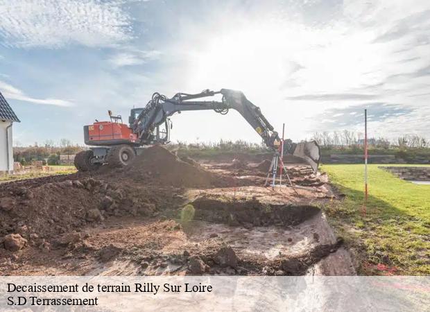 Decaissement de terrain  rilly-sur-loire-41150 S.D Terrassement 