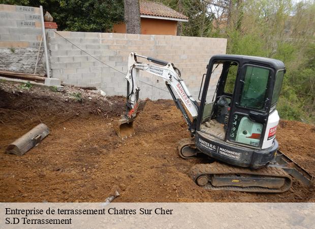 Entreprise de terrassement  chatres-sur-cher-41320 S.D Terrassement 
