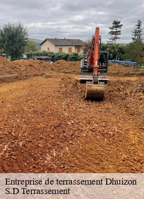 Entreprise de terrassement dhuizon-41220 S.D Terrassement