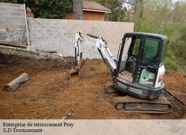 Entreprise de terrassement  pray-41190 S.D Terrassement 