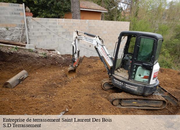 Entreprise de terrassement  saint-laurent-des-bois-41240 S.D Terrassement 