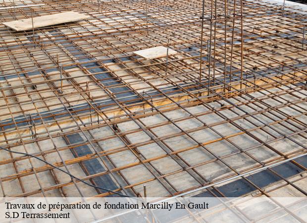 Travaux de préparation de fondation  marcilly-en-gault-41210 S.D Terrassement 