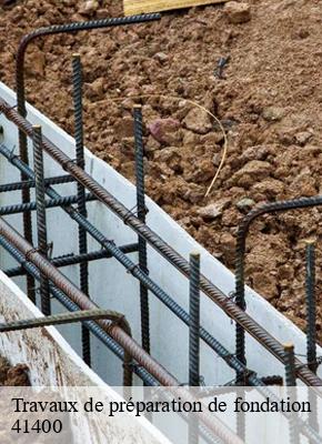 Travaux de préparation de fondation  saint-georges-sur-cher-41400 S.D Terrassement 