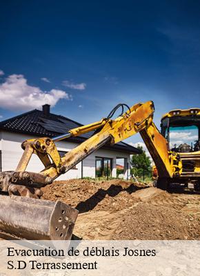 Evacuation de déblais  josnes-41370 S.D Terrassement 