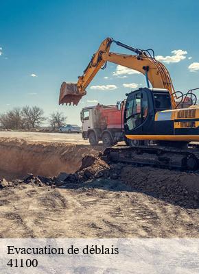 Evacuation de déblais  villemardy-41100 S.D Terrassement 